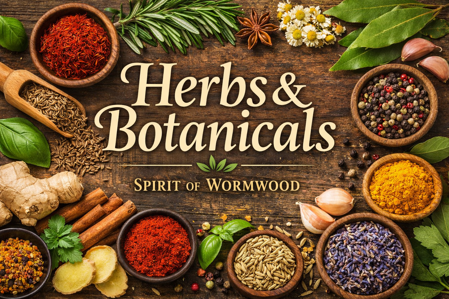 Herbs & Spices Educational Guide Explore the Flavor, Tradition, and Herbal Wisdom of Nature